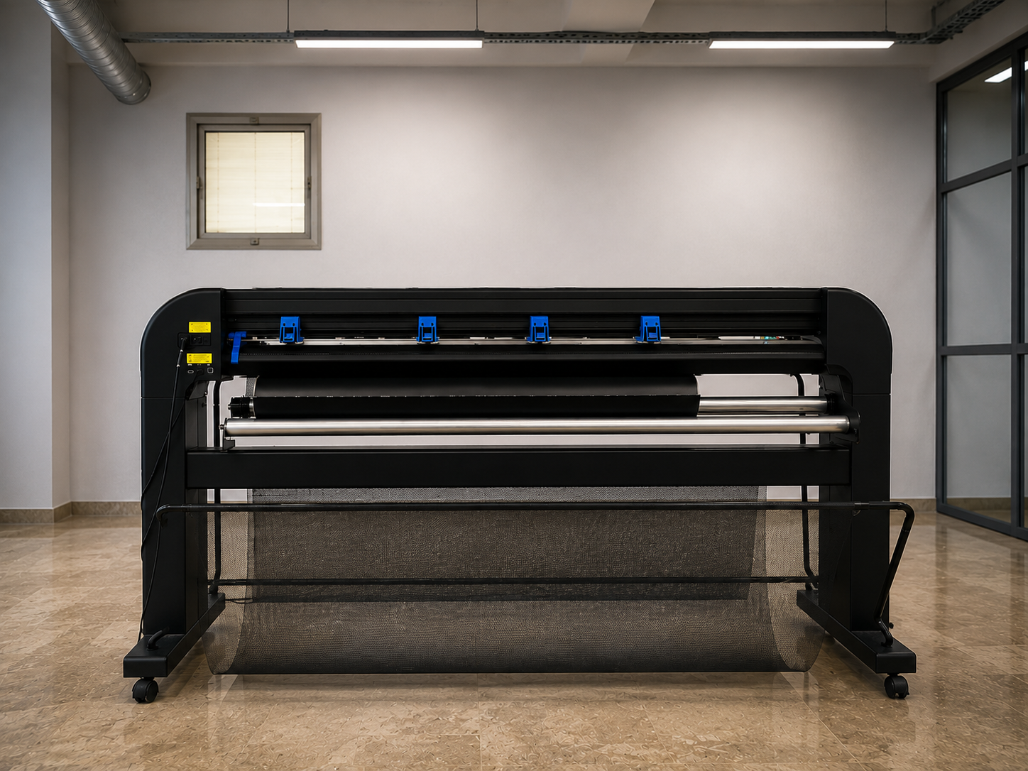 Summa Cut D-160 plotter folyo kesim makinesi — araç giydirme ve geniş format