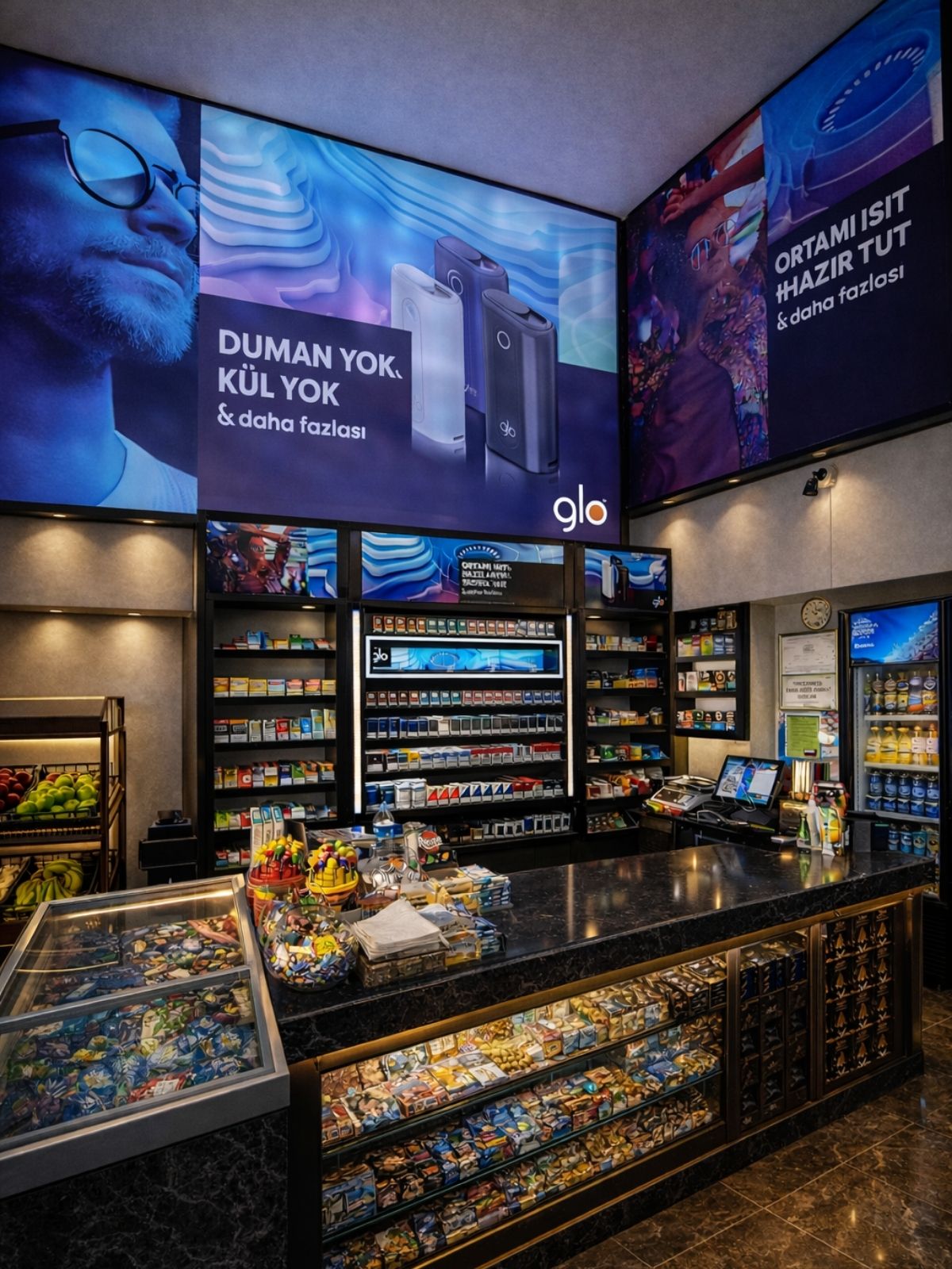 GLO — Dış Mekan uygulaması,