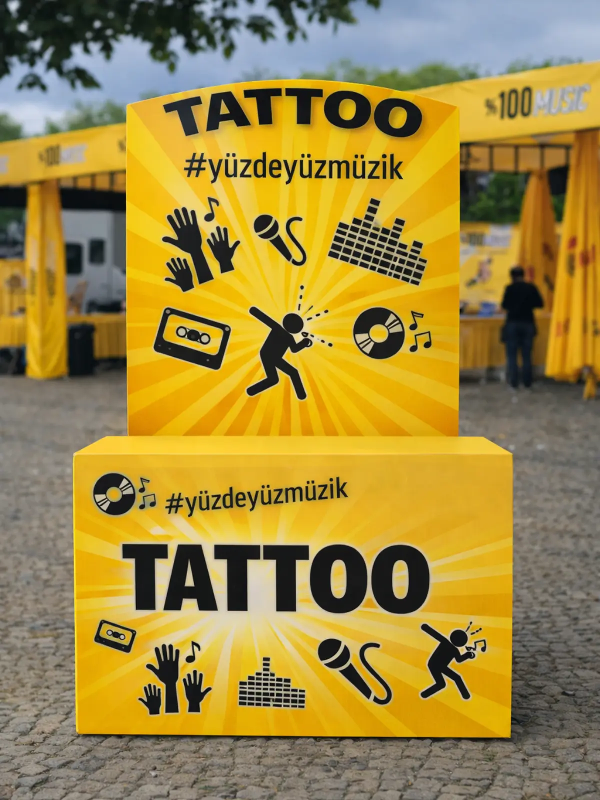 %100 MUSIC — Stand, Lounge & Kıosk uygulaması,