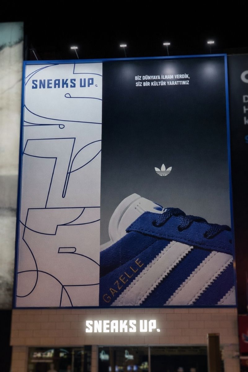 ADIDAS — Dış Mekan uygulaması,