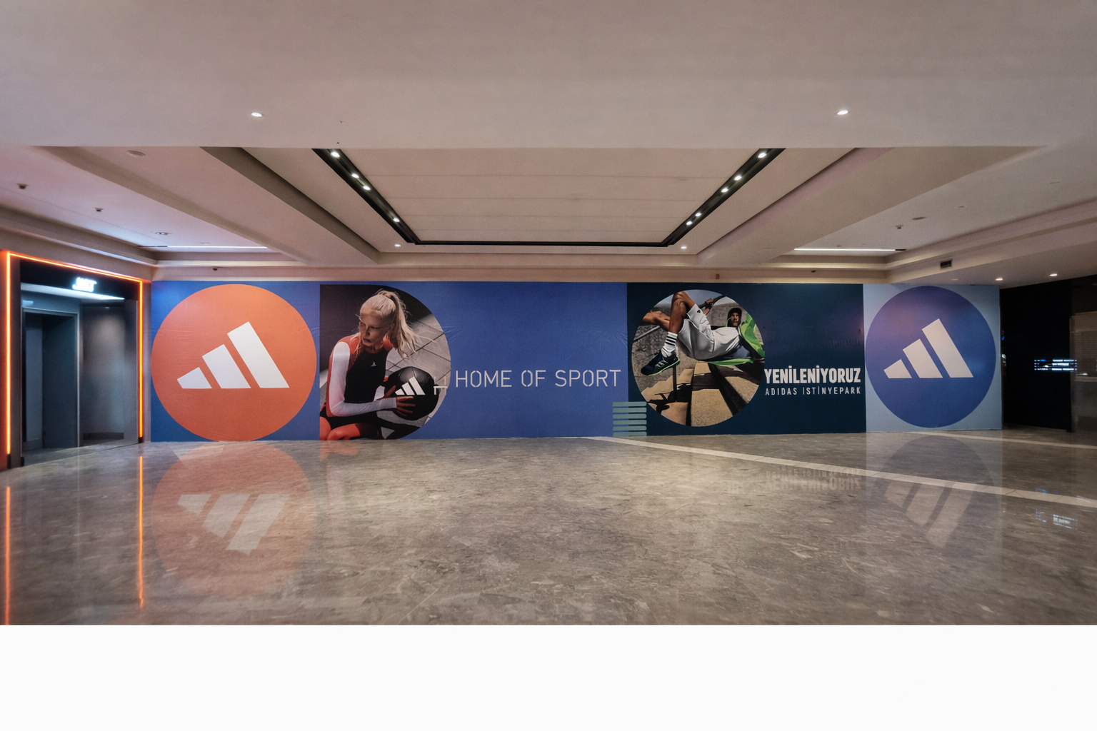 ADIDAS — Dış Mekan uygulaması,