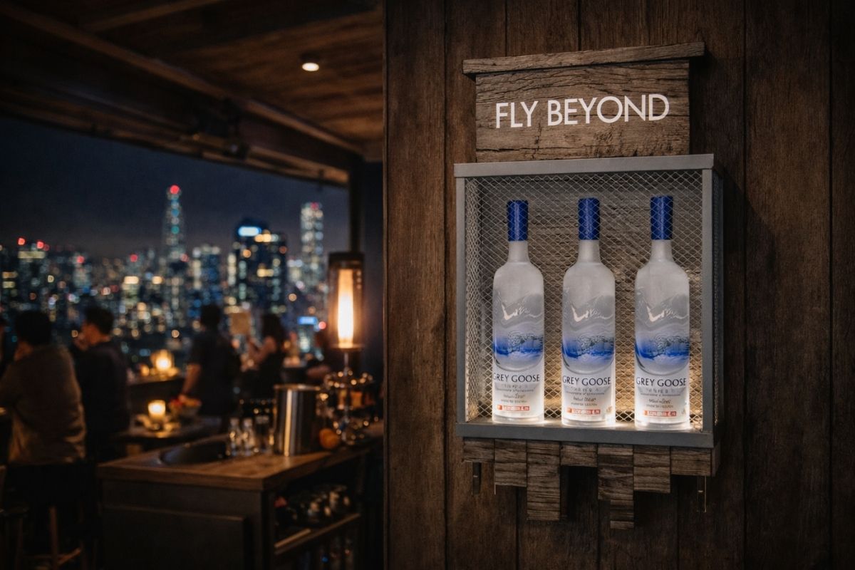 GREY GOOSE  — POP & POSM uygulaması, 