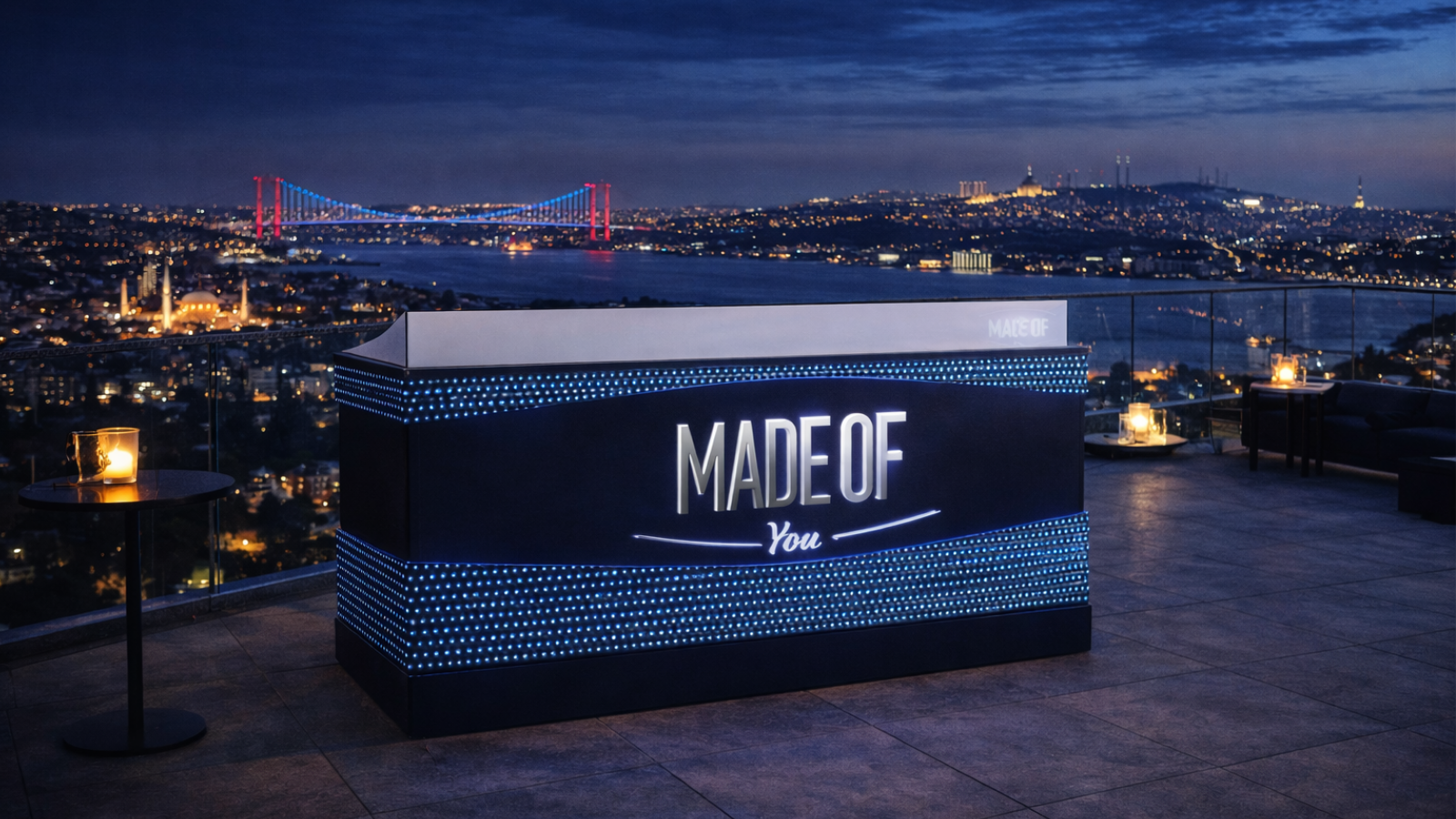 MADE OF YOU — Stand, Lounge & Kıosk uygulaması,