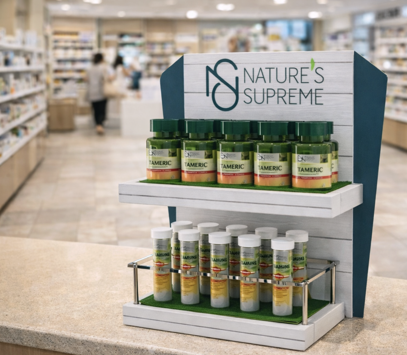 NATURE'S SUPREME  — POP & POSM uygulaması, 