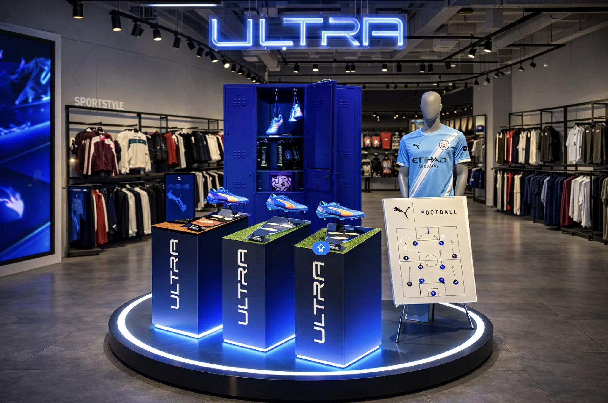 PUMA — Vitrin & Mağaza İçi uygulaması,