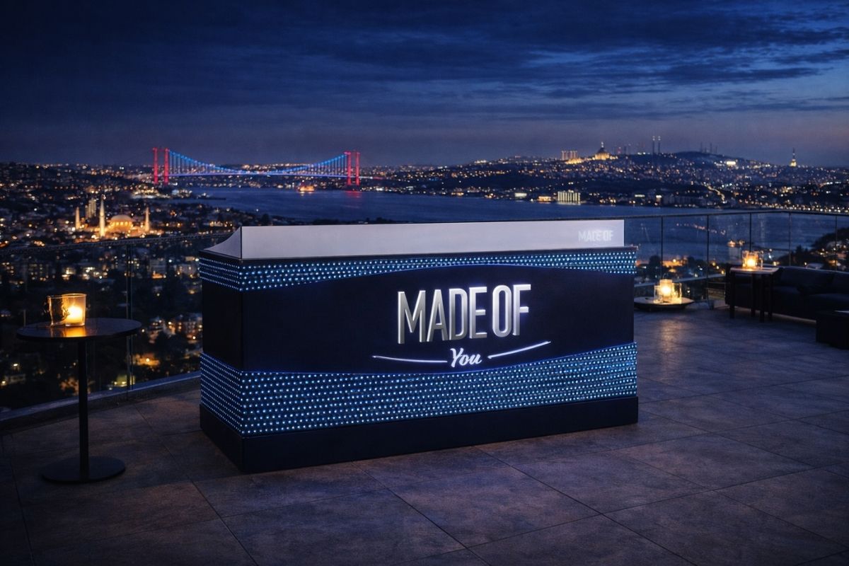 MADE OF YOU — Stand, Lounge & Kıosk uygulaması,