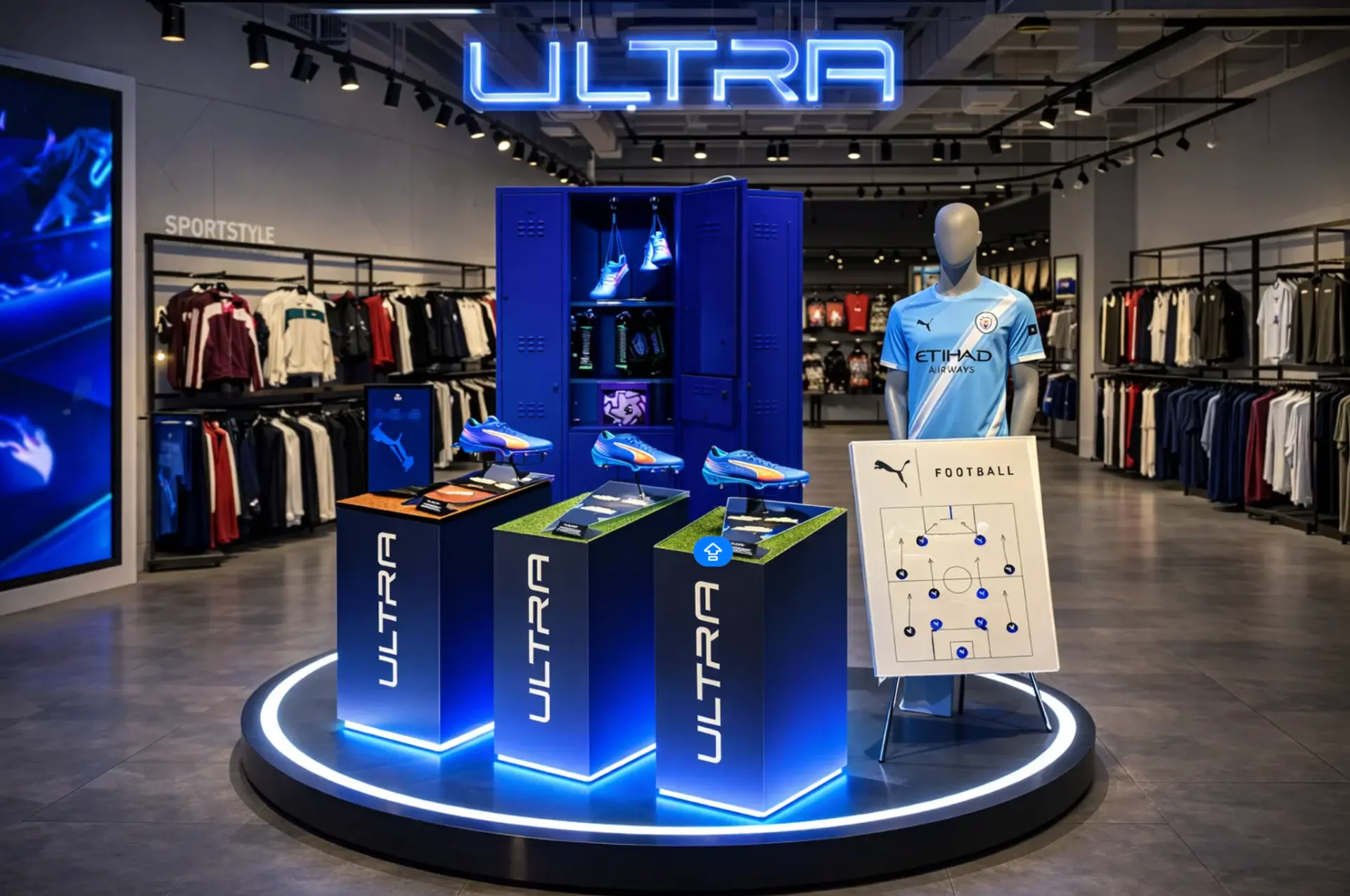 PUMA — Vitrin & Mağaza İçi uygulaması,