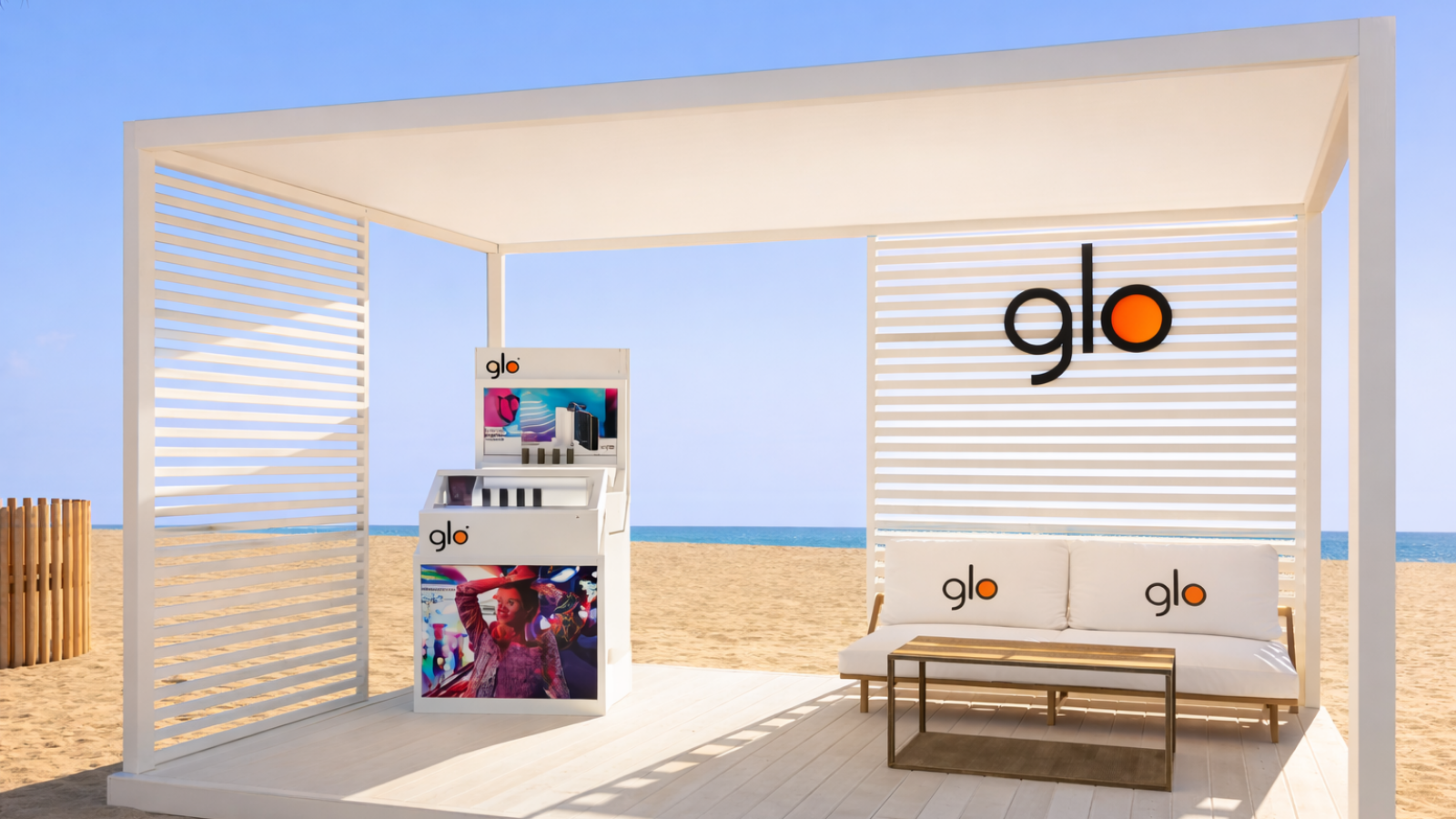 GLO — Stand, Lounge & Kıosk uygulaması,
