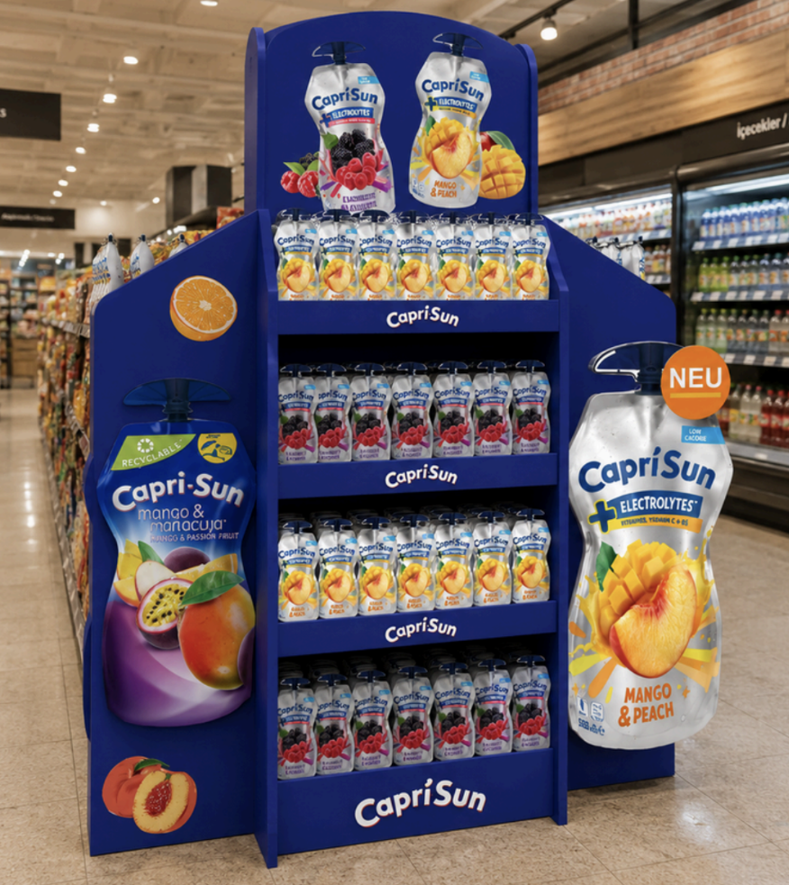 CAPRI-SUN  — POP & POSM uygulaması, 