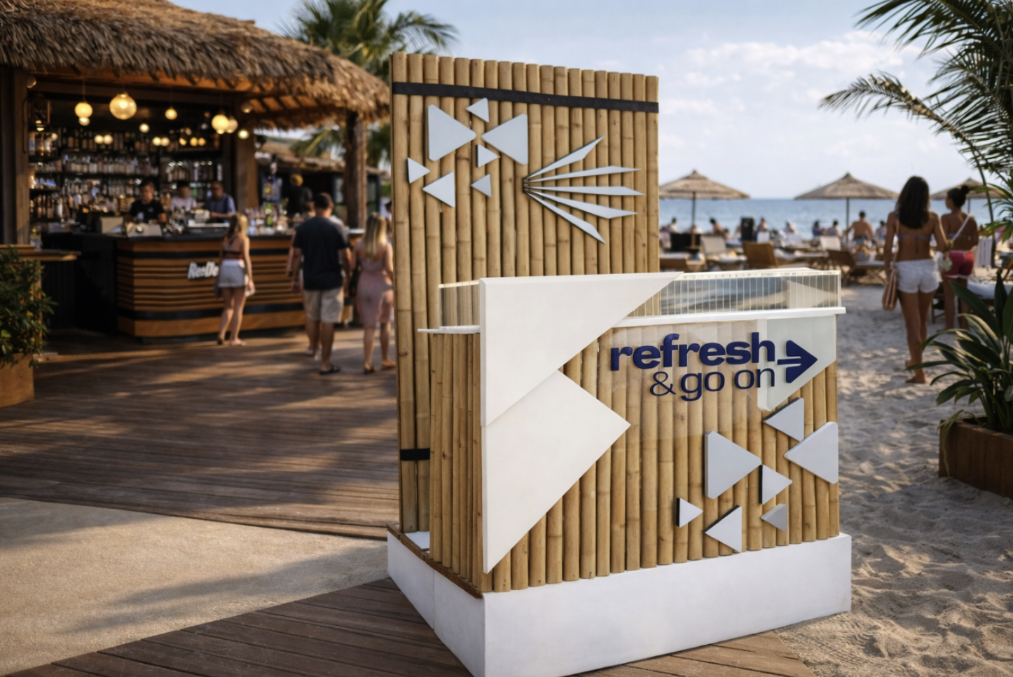 REFRESH&GO — Stand, Lounge & Kıosk uygulaması,