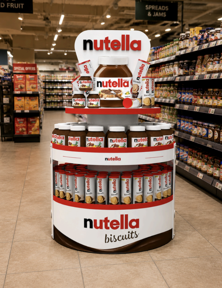 NUTELLA  — POP & POSM uygulaması, 