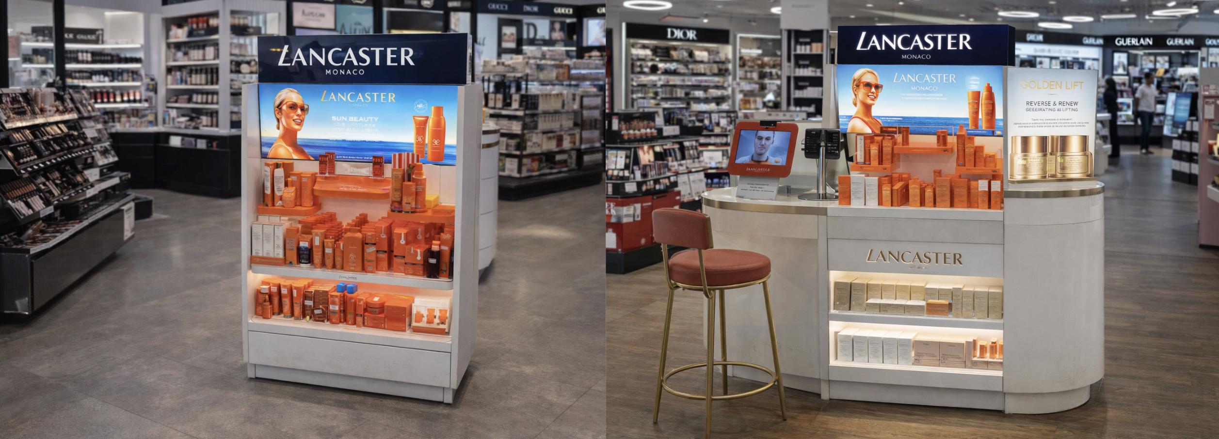 LANCASTER — Stand, Lounge & Kıosk uygulaması,