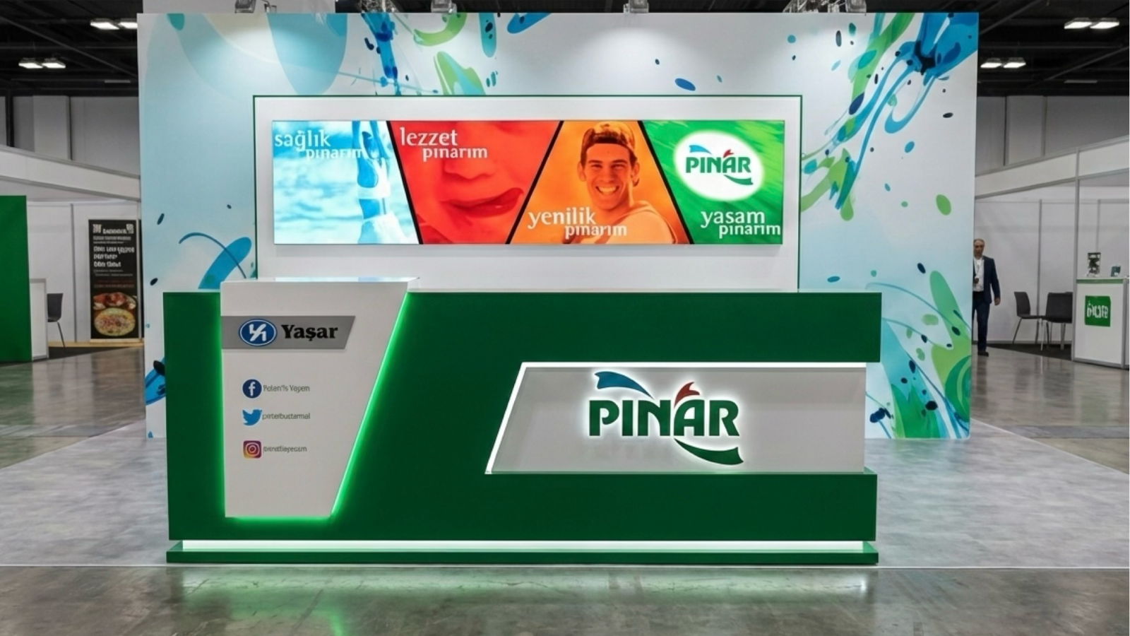 PINAR  — Stand, Lounge & Kıosk uygulaması, 